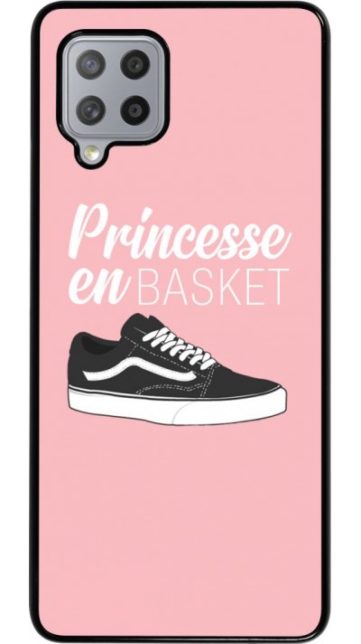 Coque Samsung Galaxy A42 5G - princesse en basket