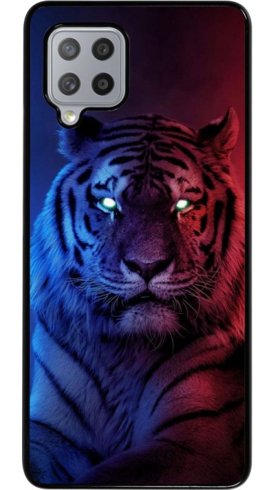 Coque Samsung Galaxy A42 5G - Tiger Blue Red