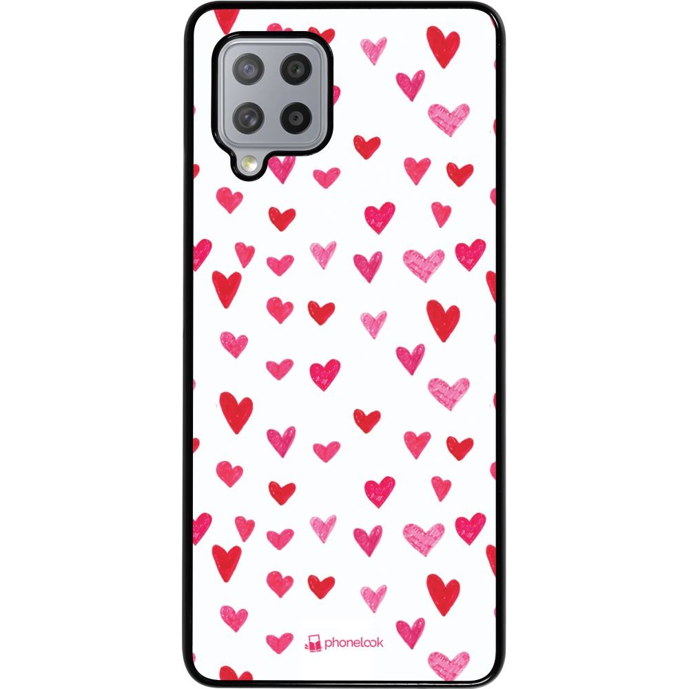 Hülle Samsung Galaxy A42 5G - Valentine 2022 Many pink hearts