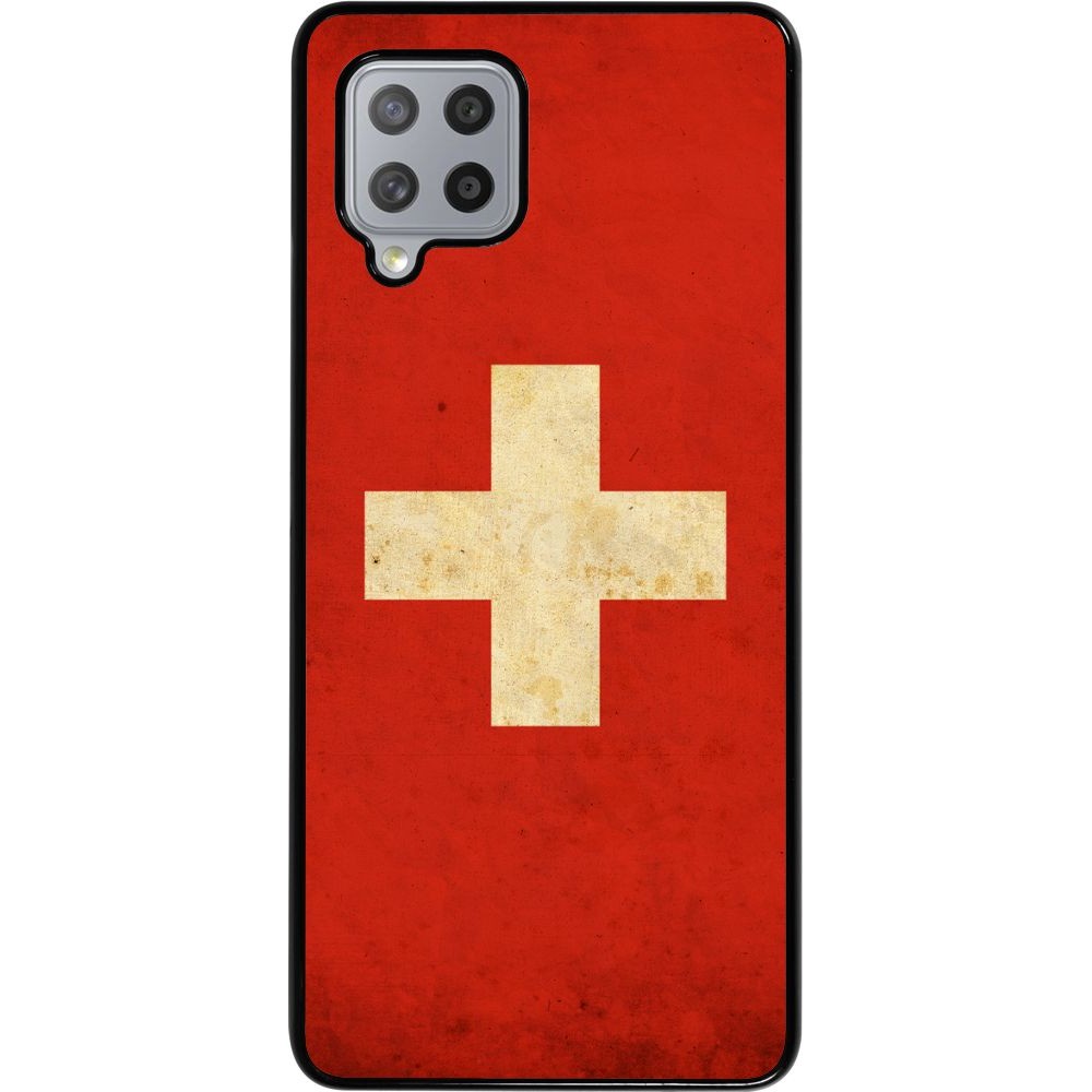 Coque Samsung Galaxy A42 5G - Vintage Flag SWISS