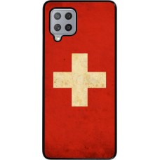 Hülle Samsung Galaxy A42 5G - Vintage Flag SWISS