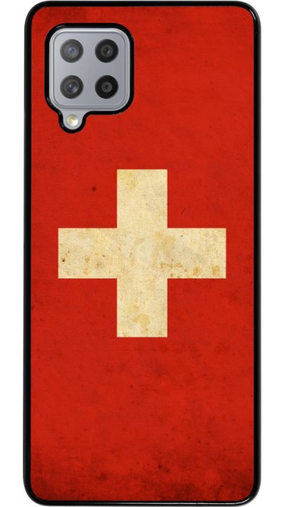 Hülle Samsung Galaxy A42 5G - Vintage Flag SWISS