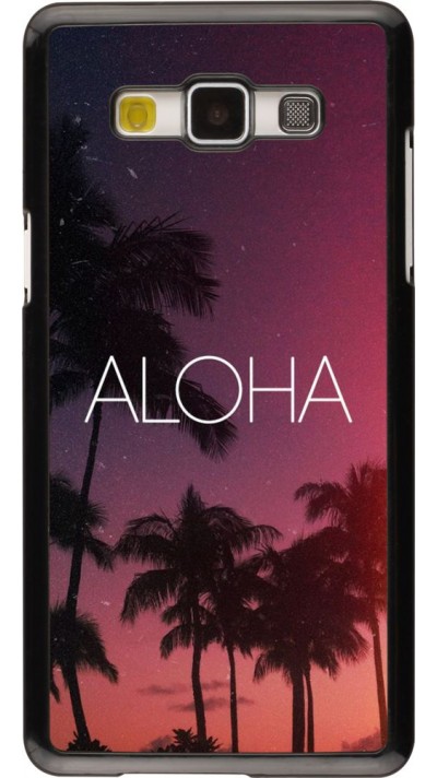 Hülle Samsung Galaxy A5 (2015) - Aloha Sunset Palms