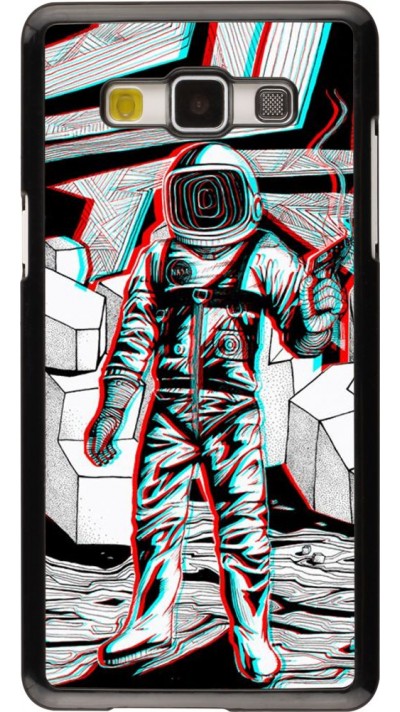 Hülle Samsung Galaxy A5 (2015) - Anaglyph Astronaut
