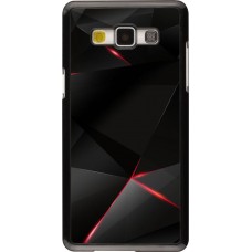 Hülle Samsung Galaxy A5 - Black Red Lines