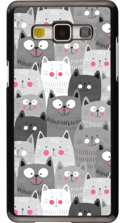 Coque Samsung Galaxy A5 (2015) - Chats gris troupeau
