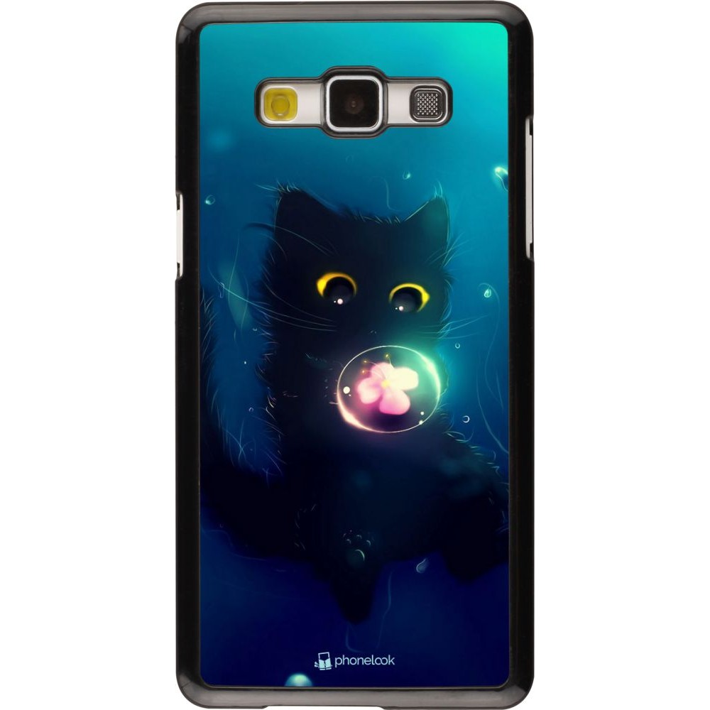 Coque Samsung Galaxy A5 (2015) - Cute Cat Bubble