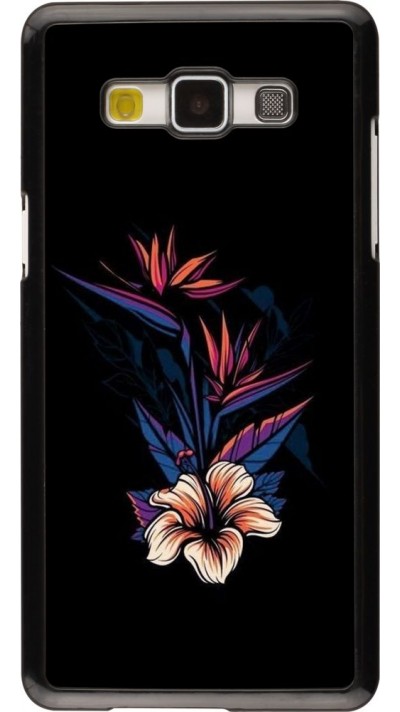 Hülle Samsung Galaxy A5 (2015) - Dark Flowers