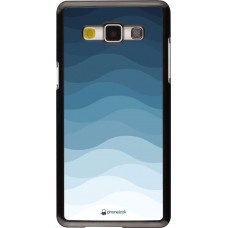 Hülle Samsung Galaxy A5 (2015) - Flat Blue Waves