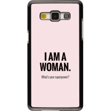 Hülle Samsung Galaxy A5 (2015) - I am a woman