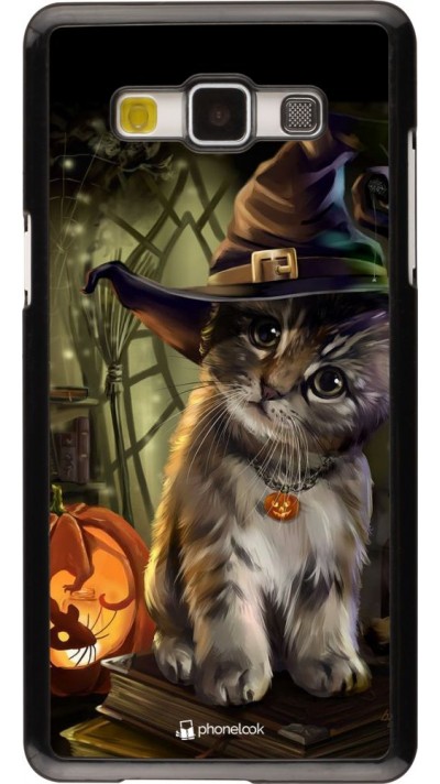 Coque Samsung Galaxy A5 (2015) - Halloween 21 Witch cat