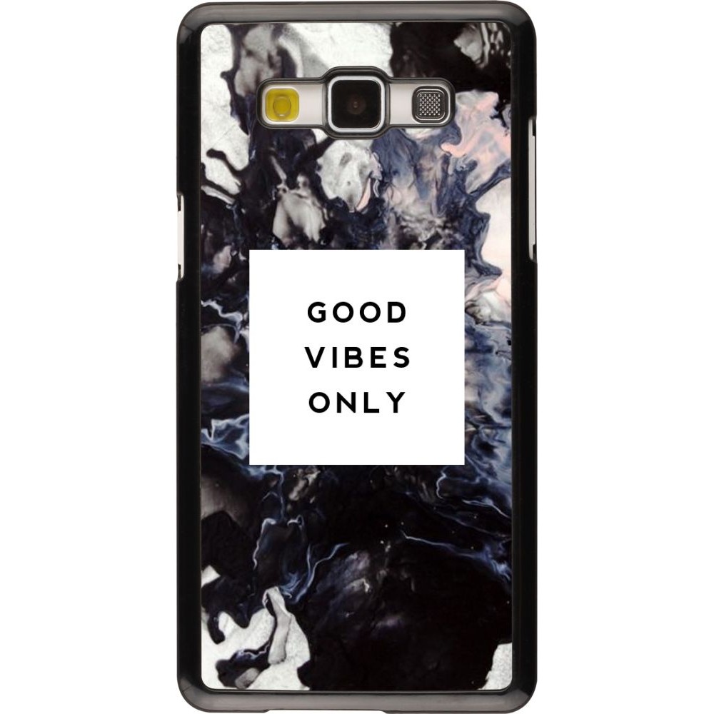 Hülle Samsung Galaxy A5 -  Marble Good Vibes Only