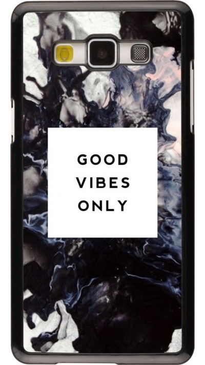 Hülle Samsung Galaxy A5 -  Marble Good Vibes Only