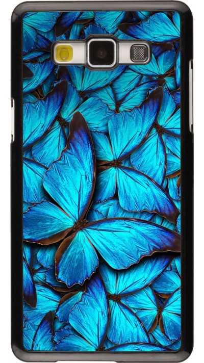 Coque Samsung Galaxy A5 (2015) - Papillon - Bleu