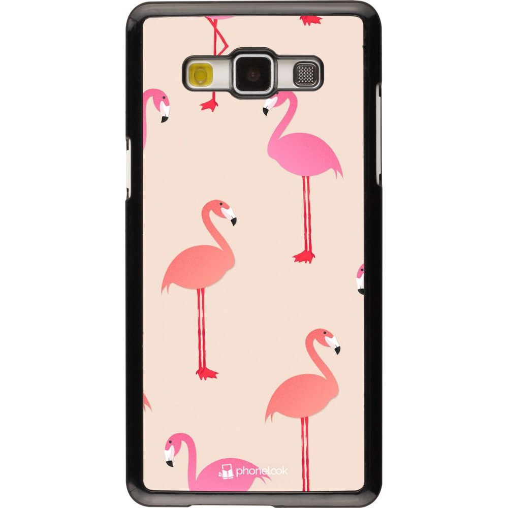 Hülle Samsung Galaxy A5 (2015) - Pink Flamingos Pattern