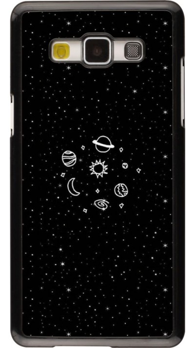 Hülle Samsung Galaxy A5 (2015) - Space Doodle