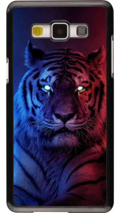 Hülle Samsung Galaxy A5 (2015) - Tiger Blue Red