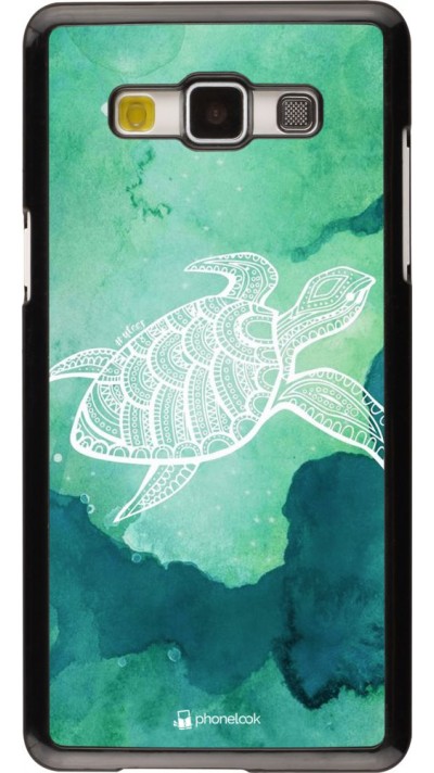 Hülle Samsung Galaxy A5 (2015) - Turtle Aztec Watercolor