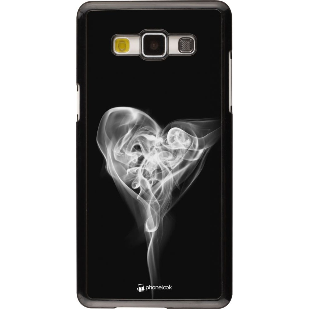 Hülle Samsung Galaxy A5 (2015) - Valentine 2022 Black Smoke
