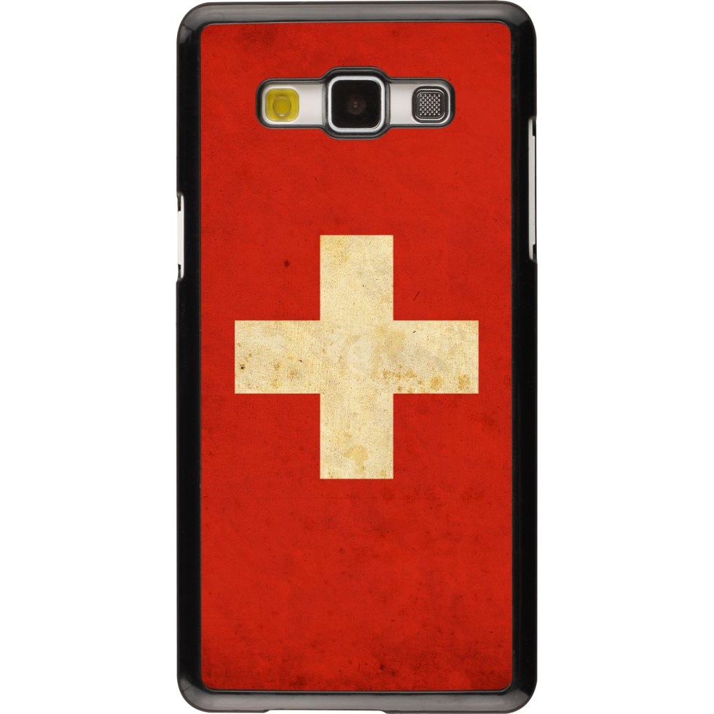 Coque Samsung Galaxy A5 - Vintage Flag SWISS