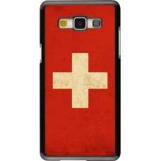 Hülle Samsung Galaxy A5 - Vintage Flag SWISS