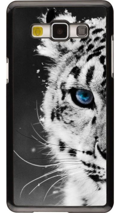 Hülle Samsung Galaxy A5 (2015) - White tiger blue eye