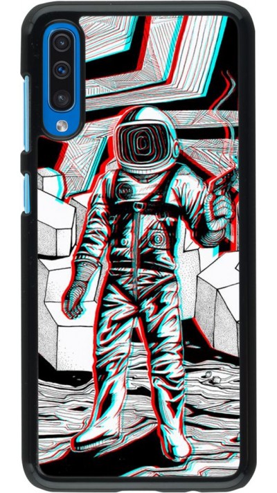 Coque Samsung Galaxy A50 - Anaglyph Astronaut