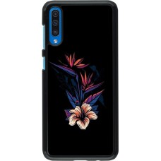 Hülle Samsung Galaxy A50 - Dark Flowers