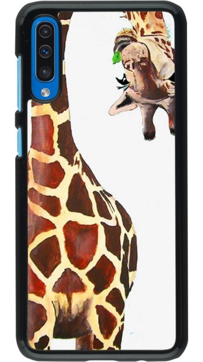 Hülle Samsung Galaxy A50 - Giraffe Fit