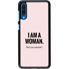 Hülle Samsung Galaxy A50 - I am a woman