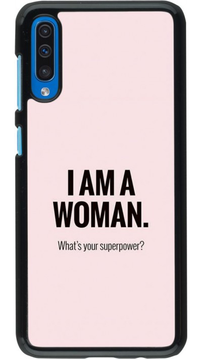 Coque Samsung Galaxy A50 - I am a woman