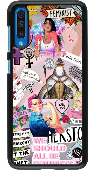 Coque Samsung Galaxy A50 - Girl Power Collage