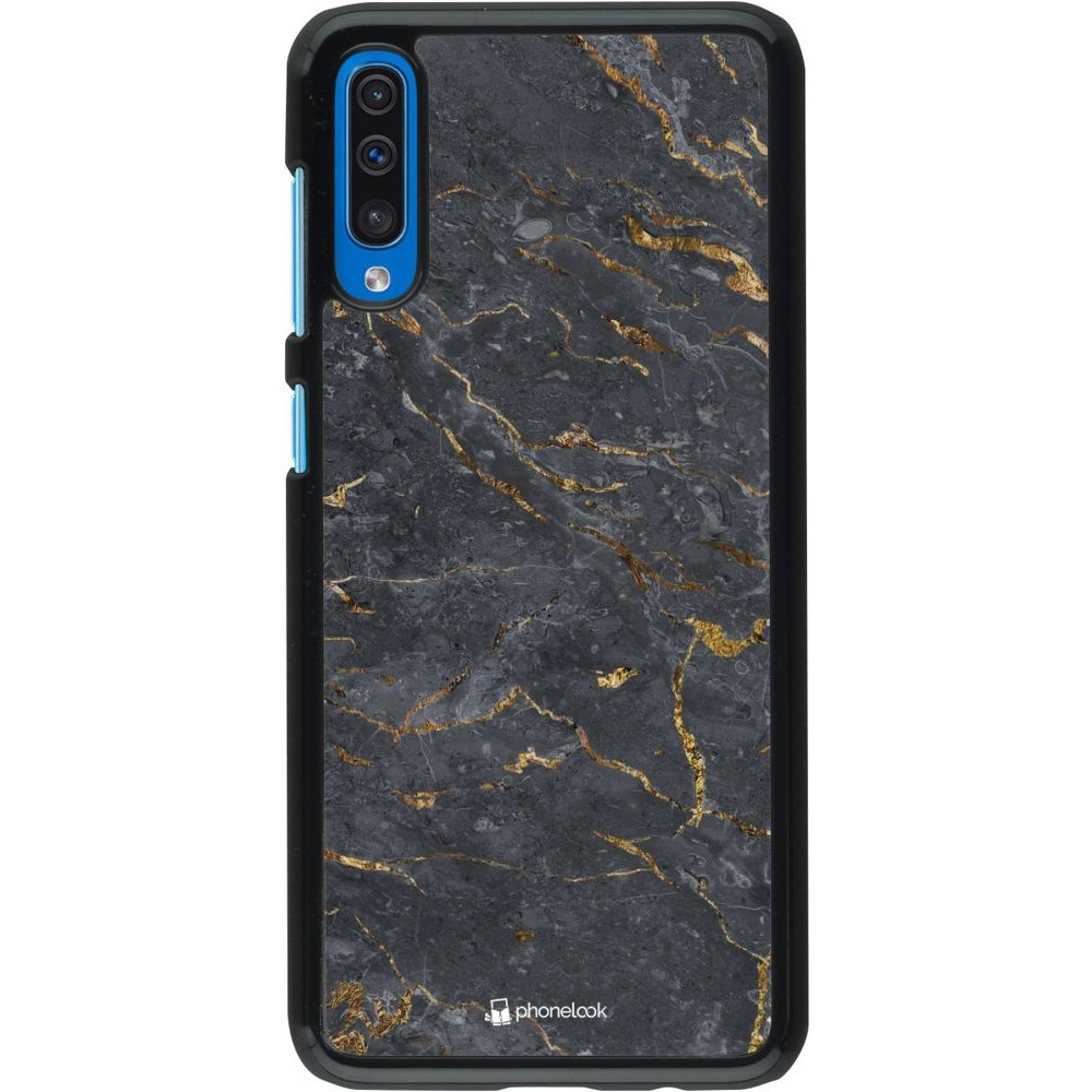 Hülle Samsung Galaxy A50 - Grey Gold Marble