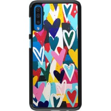 Coque Samsung Galaxy A50 - Joyful Hearts