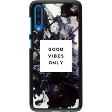 Hülle Samsung Galaxy A50 - Marble Good Vibes Only