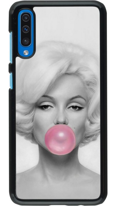 Coque Samsung Galaxy A50 - Marilyn Bubble