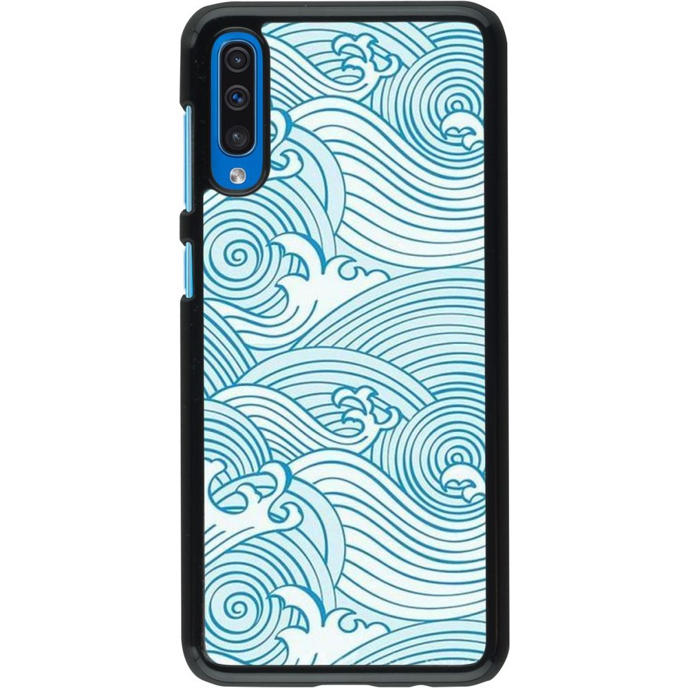 Hülle Samsung Galaxy A50 - Ocean Waves