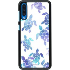 Hülle Samsung Galaxy A50 - Turtles pattern watercolor