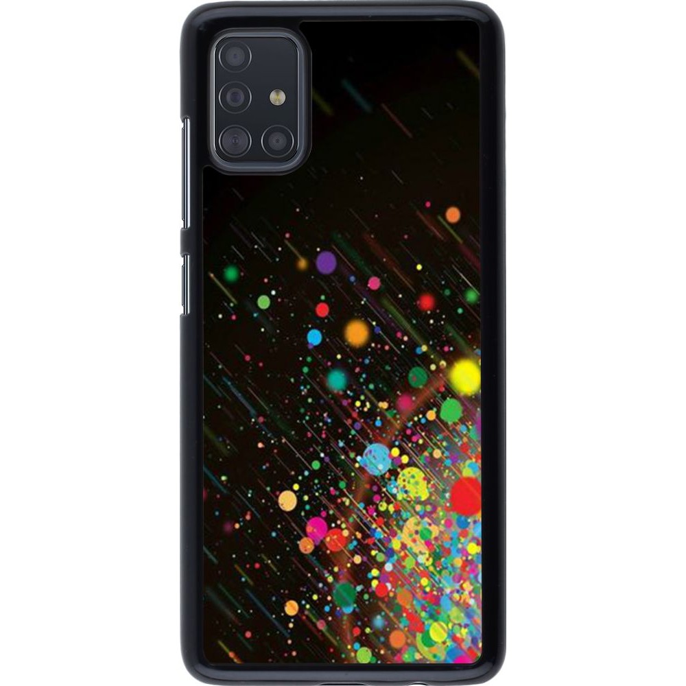 Coque Samsung Galaxy A51 - Abstract bubule lines