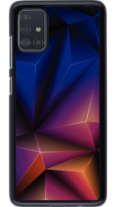 Coque Samsung Galaxy A51 - Abstract Triangles 