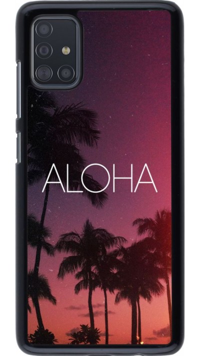 Hülle Samsung Galaxy A51 - Aloha Sunset Palms