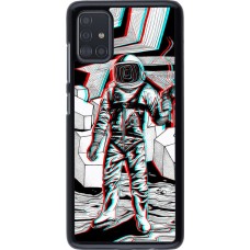 Coque Samsung Galaxy A51 - Anaglyph Astronaut