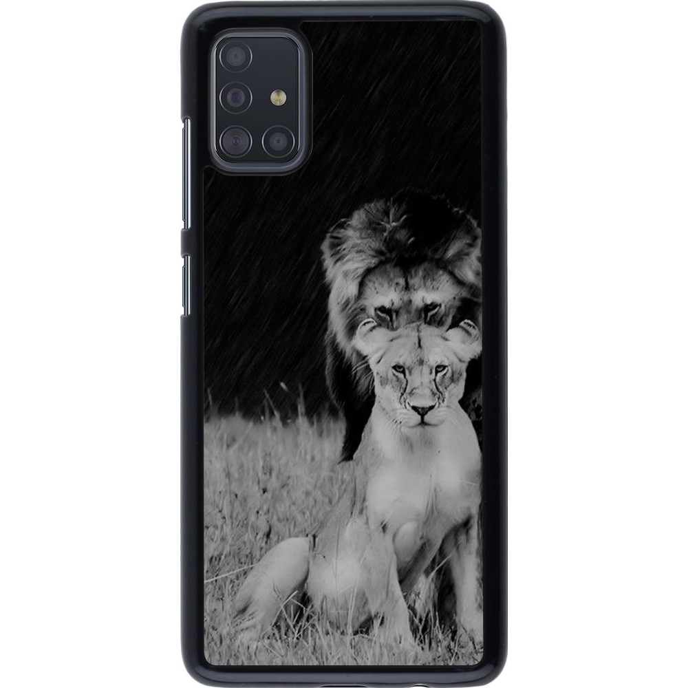 Coque Samsung Galaxy A51 - Angry lions