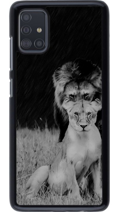 Coque Samsung Galaxy A51 - Angry lions