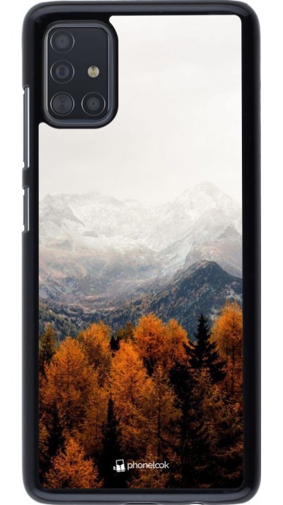Hülle Samsung Galaxy A51 - Autumn 21 Forest Mountain
