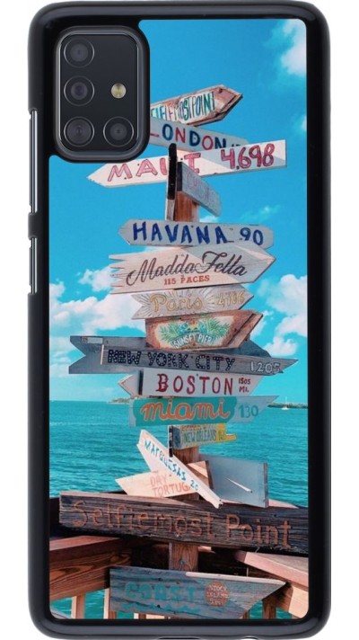 Coque Samsung Galaxy A51 - Cool Cities Directions