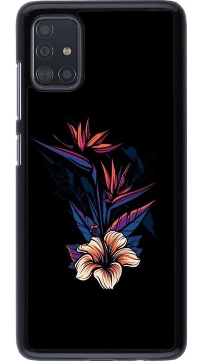 Hülle Samsung Galaxy A51 - Dark Flowers