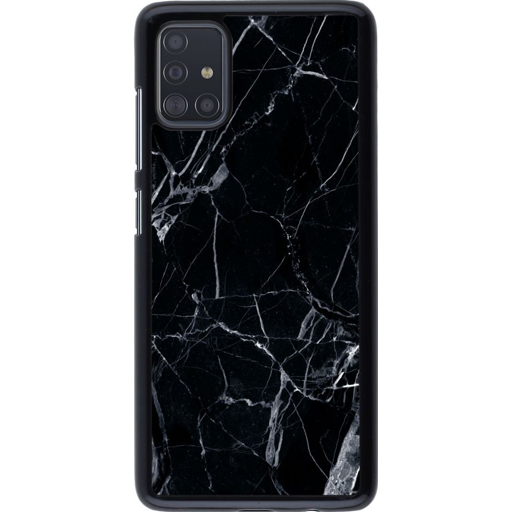 Coque Samsung Galaxy A51 - Marble Black 01