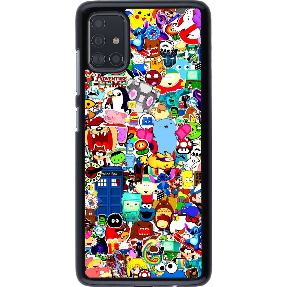 Coque Samsung Galaxy A51 - Mixed cartoons