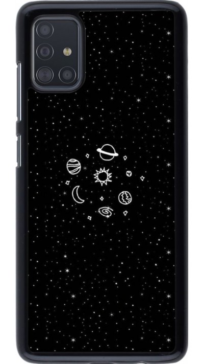 Coque Samsung Galaxy A51 - Space Doodle